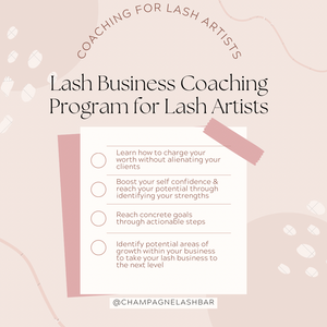 Lash Business Coaching Program